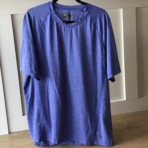 Mondetta Heathered Blue Short Sleeve Tee